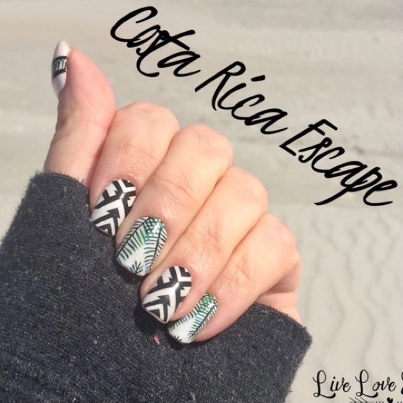 5/50 Color Street Costa Rica Escape Nail Strips